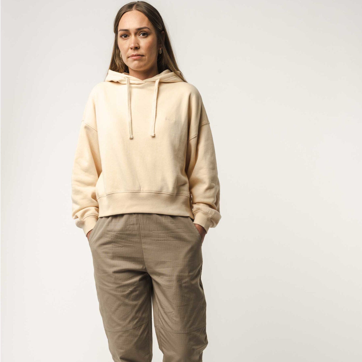 MELA Damen Hoodie "SIMRAN" - oat