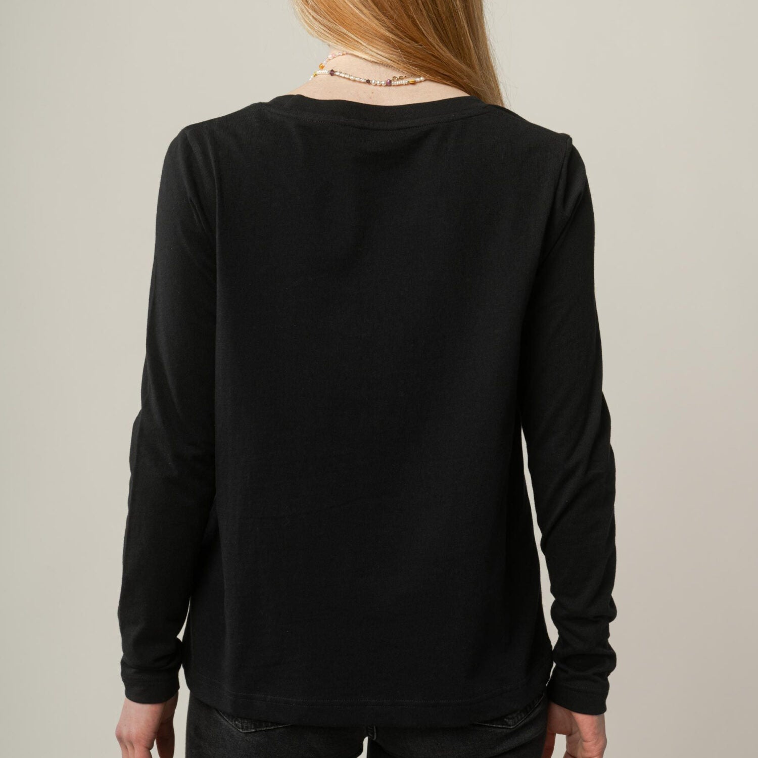 MELA Damen Langarmshirt REENA - schwarz_3