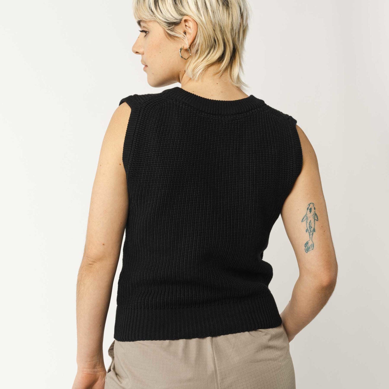 MELA Damen Pullunder DAYITA - schwarz_3