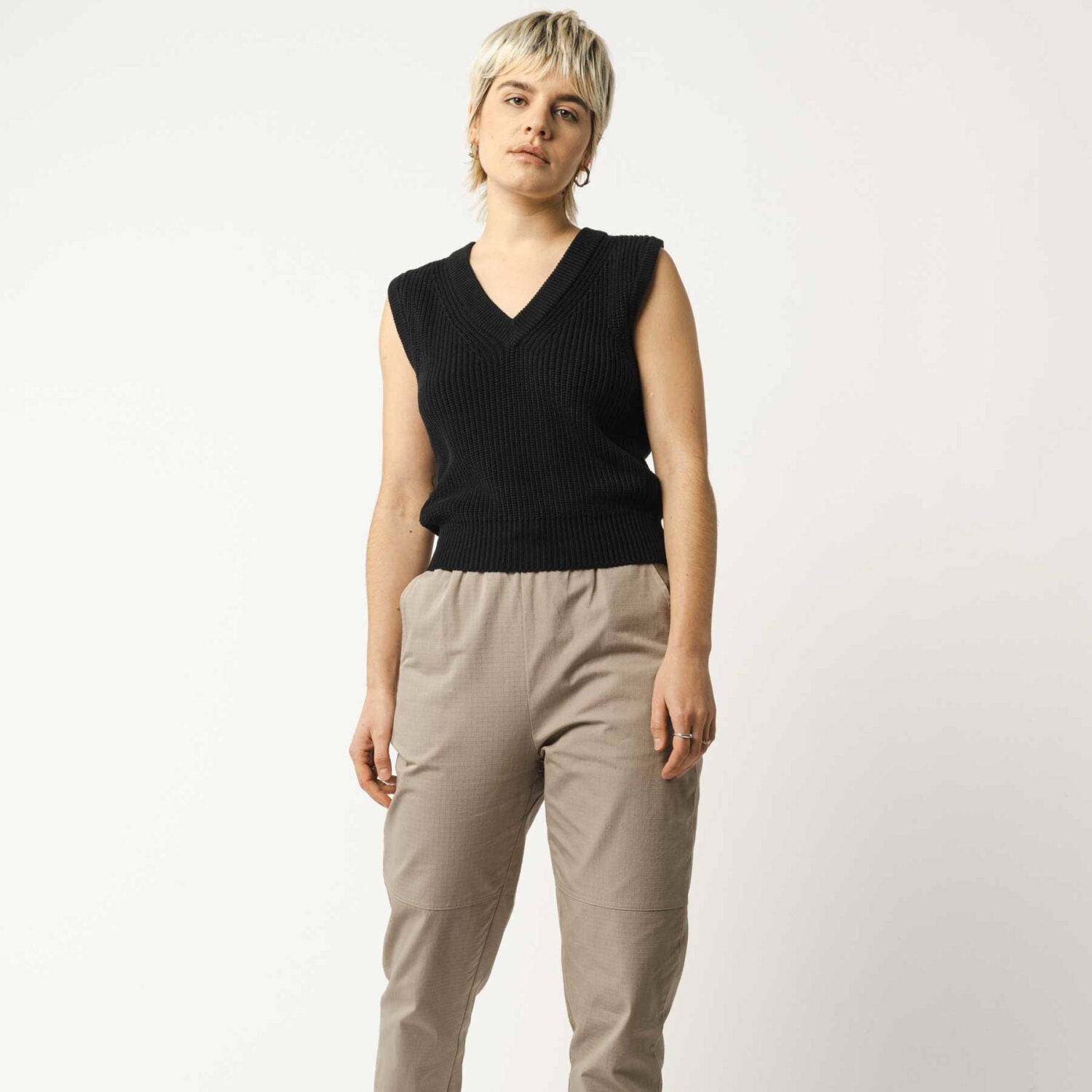 MELA Damen Pullunder DAYITA - schwarz_4