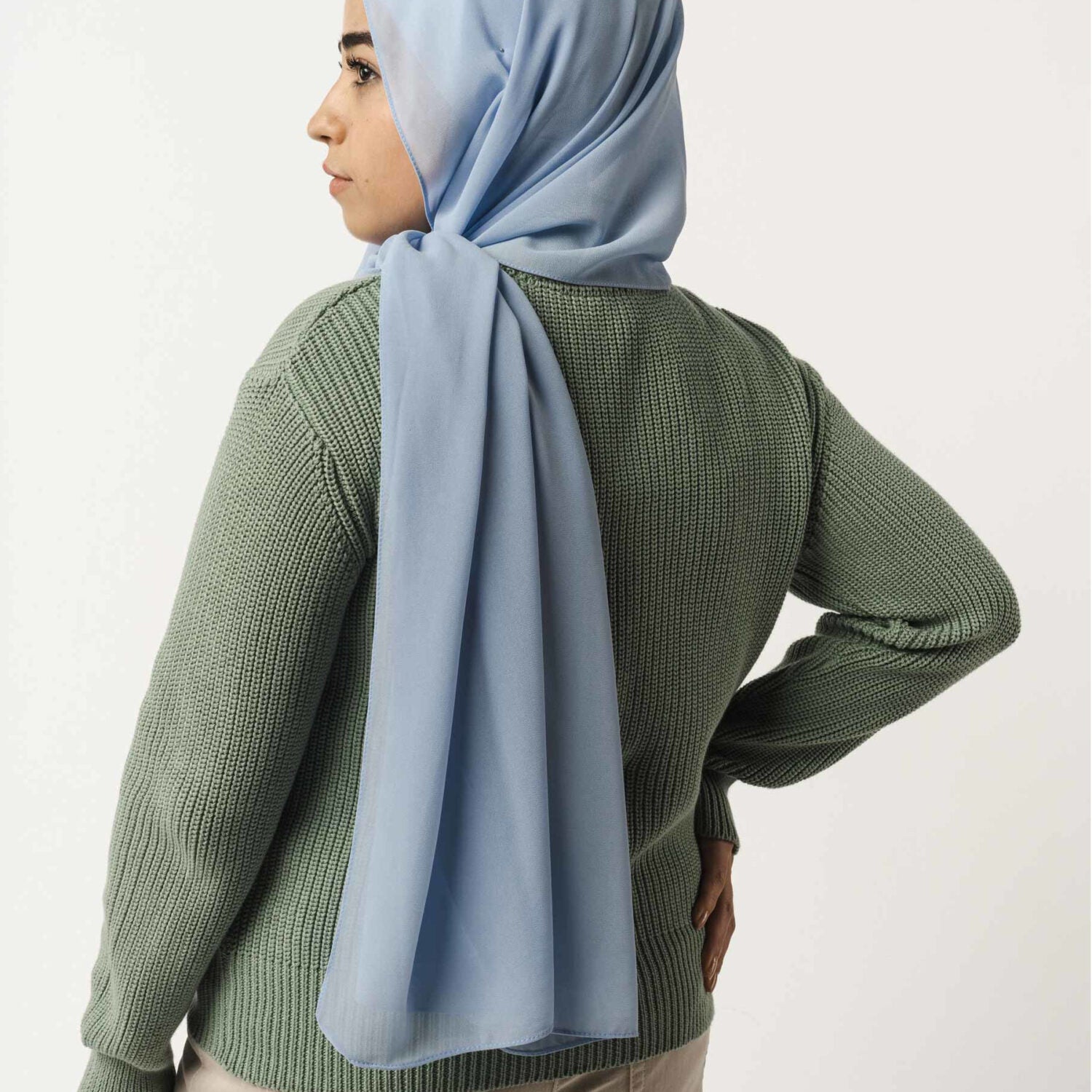 MELA Damen Rippstrickpullover "MANIKA" - mint