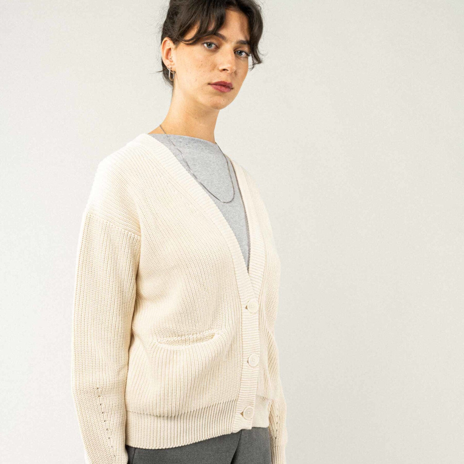 MELA Damen Strick-Cardigan "ARTHA" - cream
