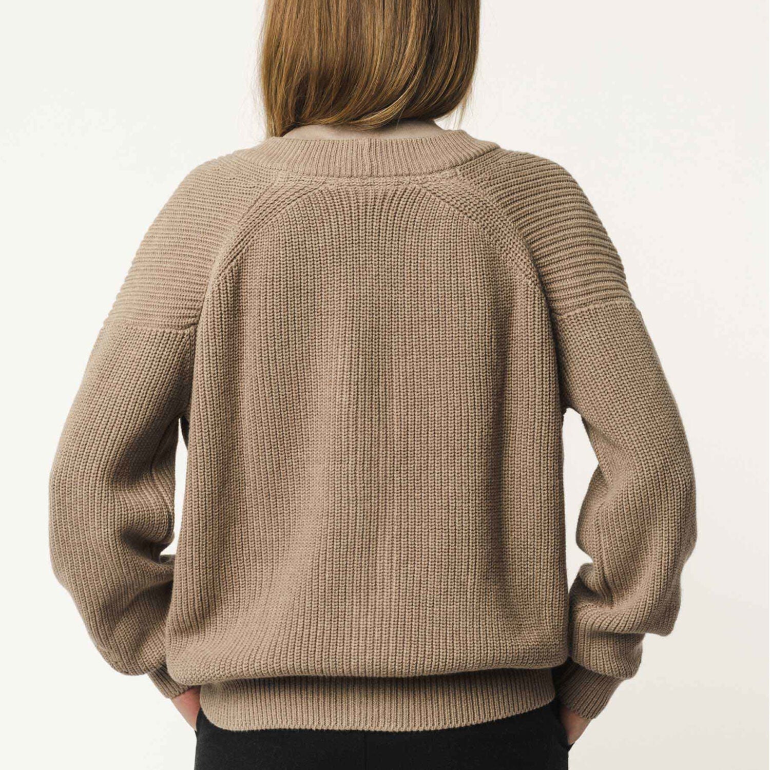 MELA Damen Strick-Cardigan ARTHA - hazel-melange_3