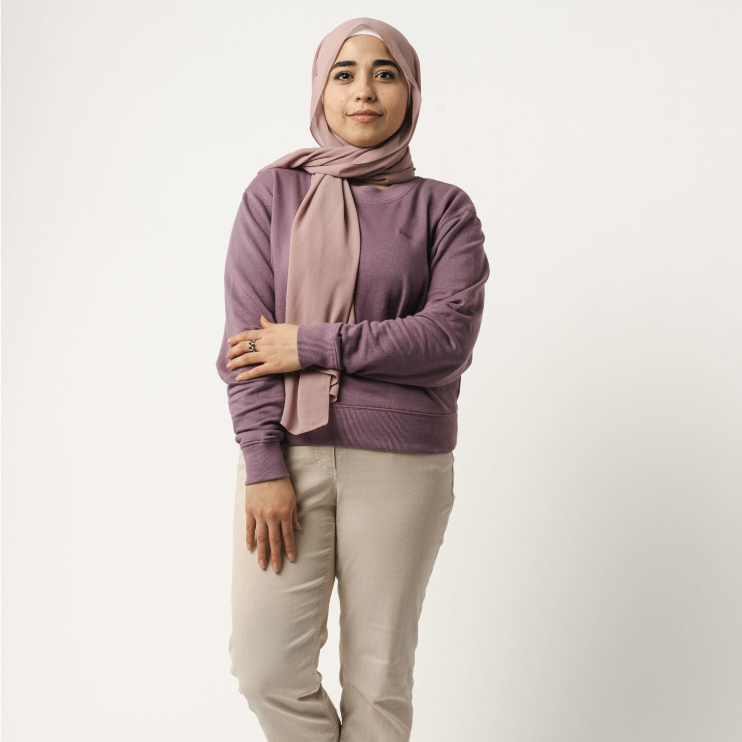 MELA Damen Sweatshirt RATI - lila_3