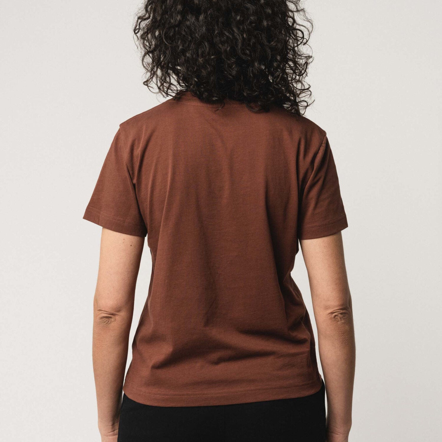 MELA Damen T-Shirt "KHIRA" - mahagoni
