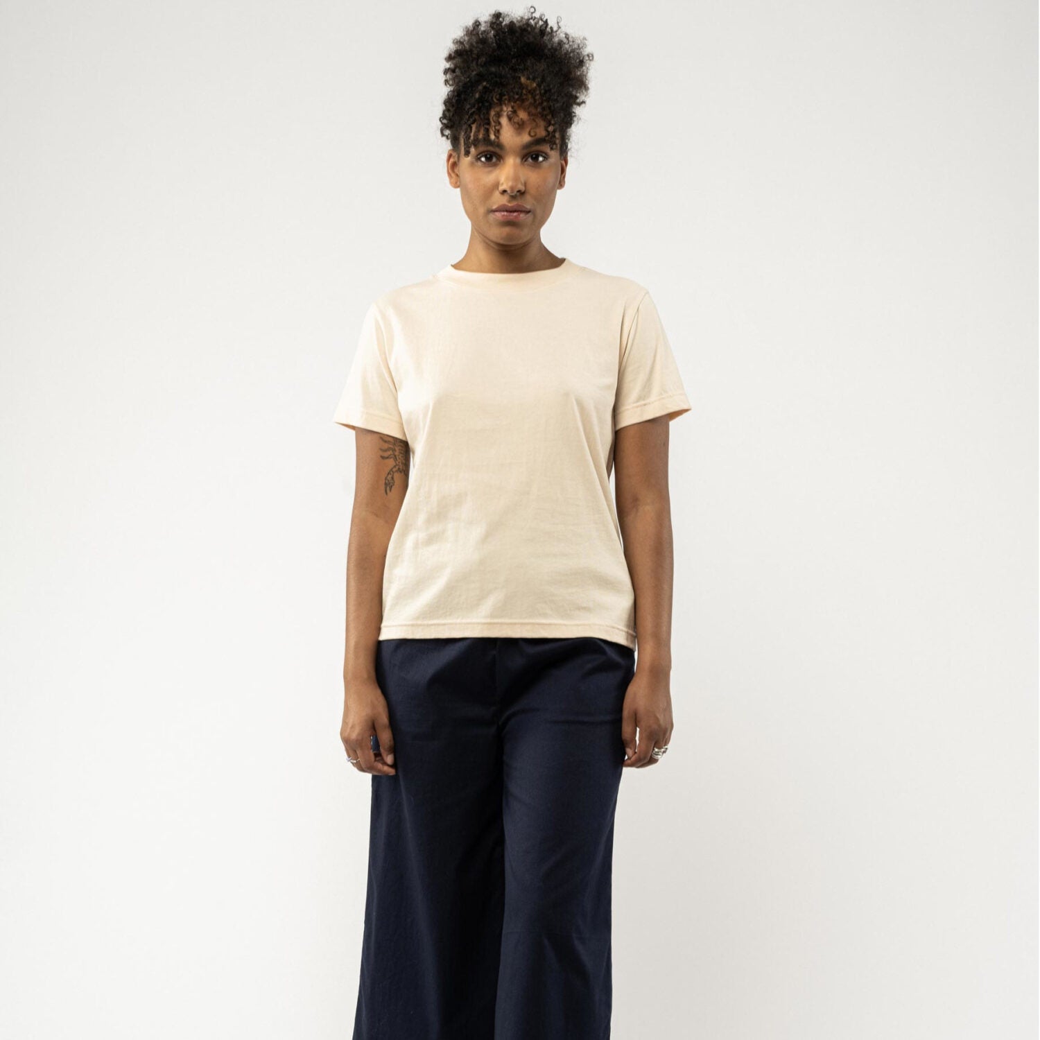 MELA Damen T-Shirt "KHIRA" - oat