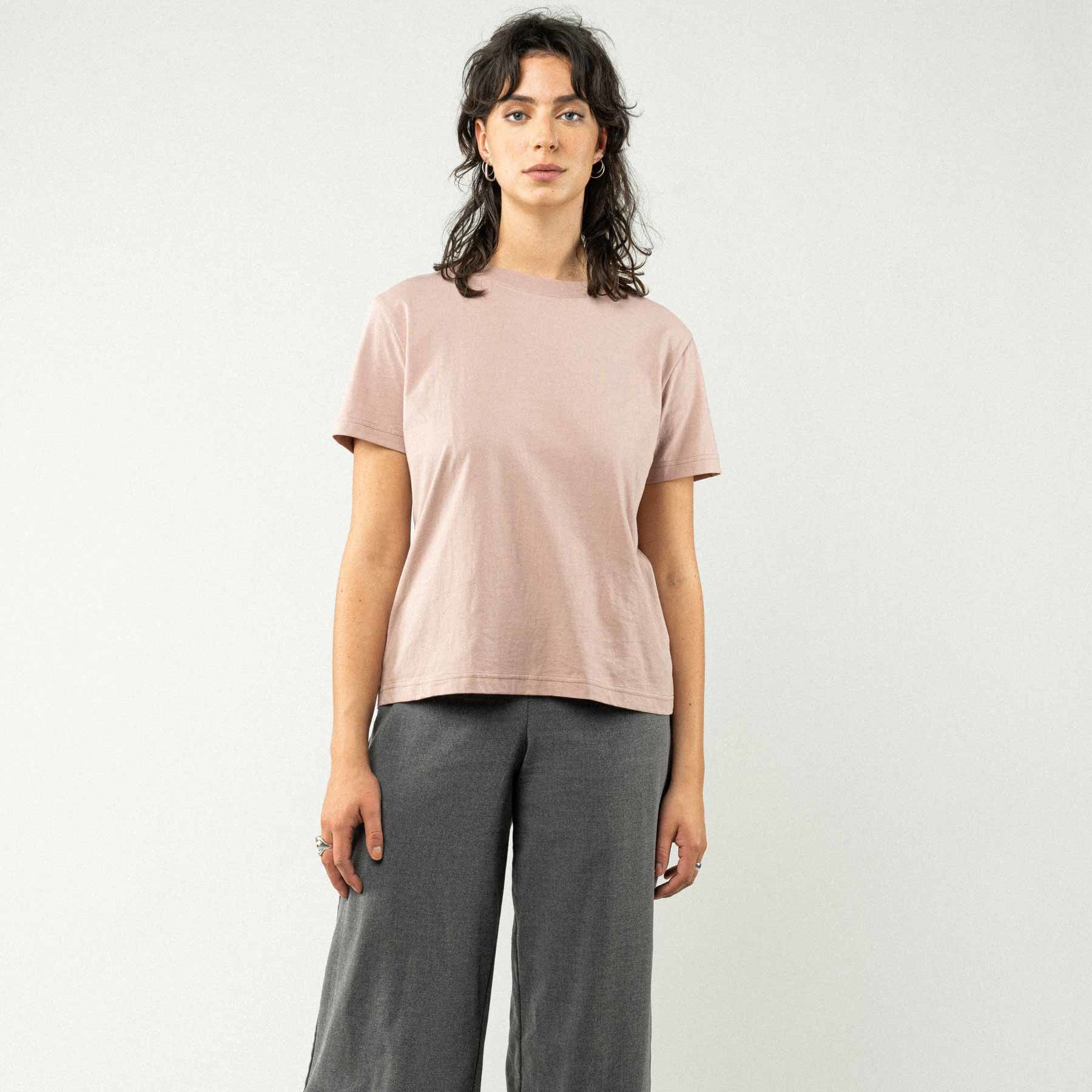 MELA Damen T-Shirt KHIRA - rose_3