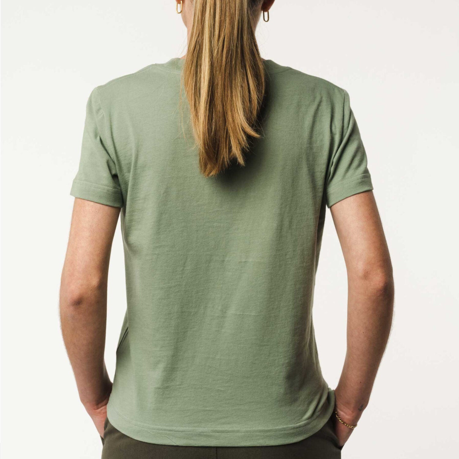 MELA Damen T-Shirt KHIRA - sage_2