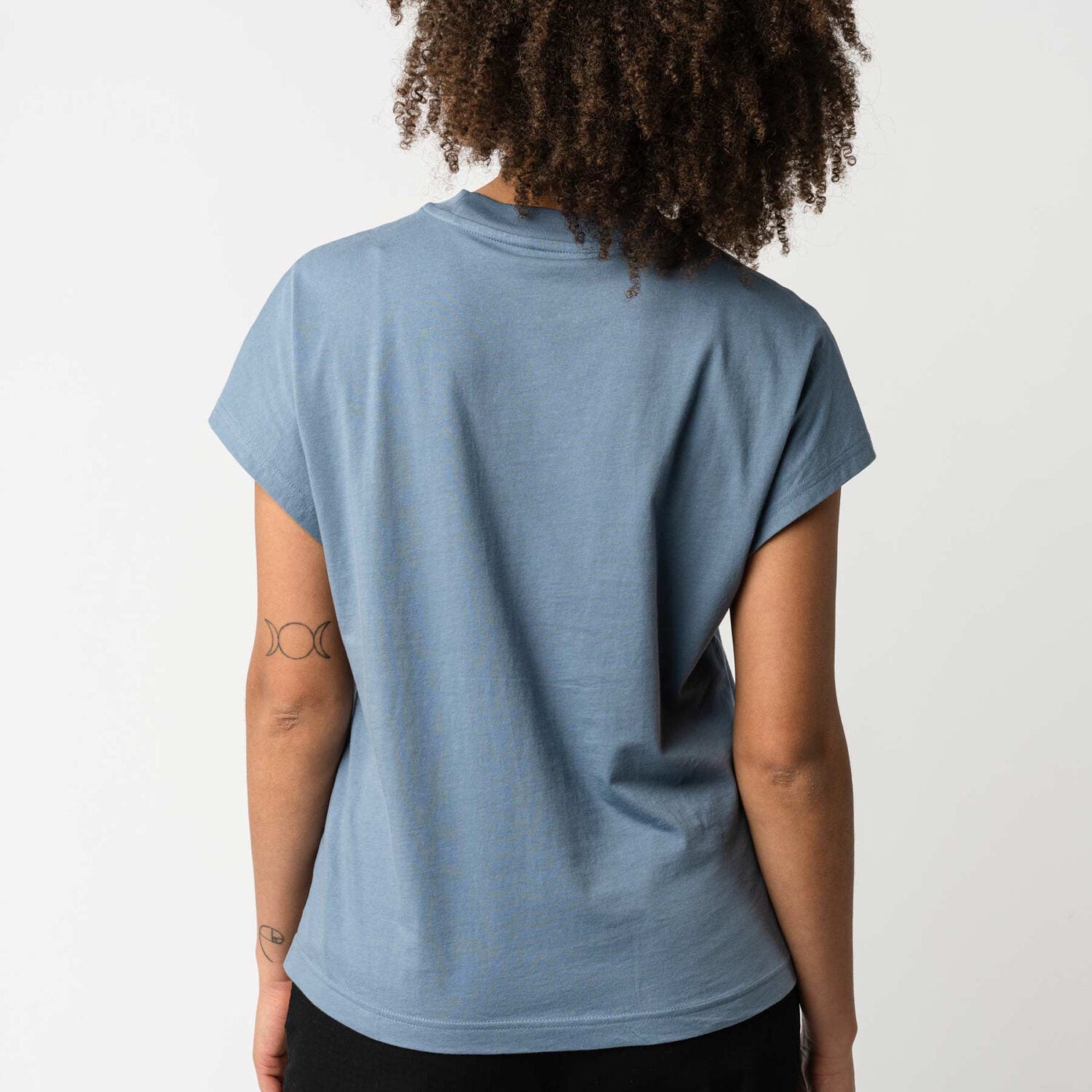 MELA Damen T-Shirt "MADHU" - pasty blue