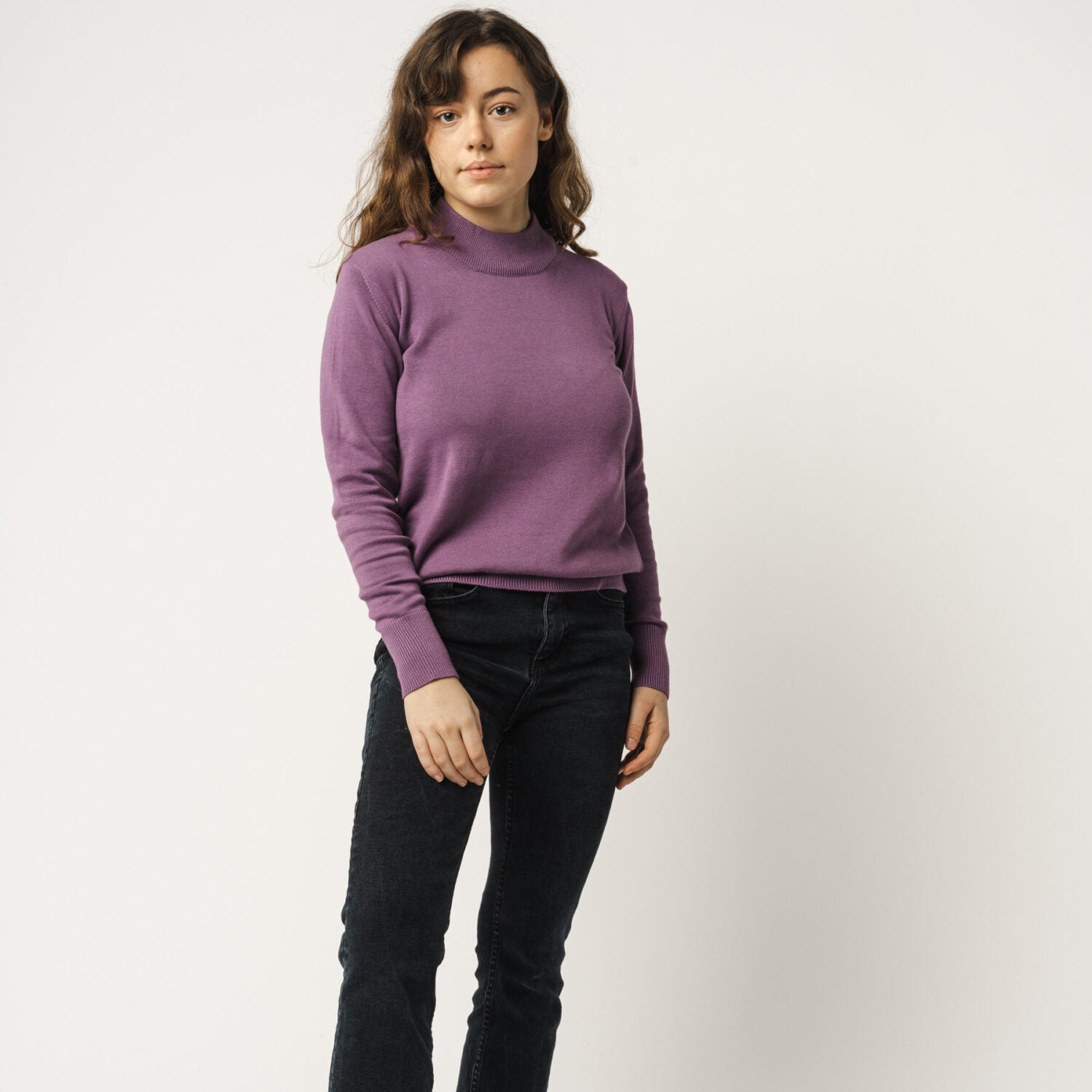MELA Feinstrick-Pullover SADA - lila_2