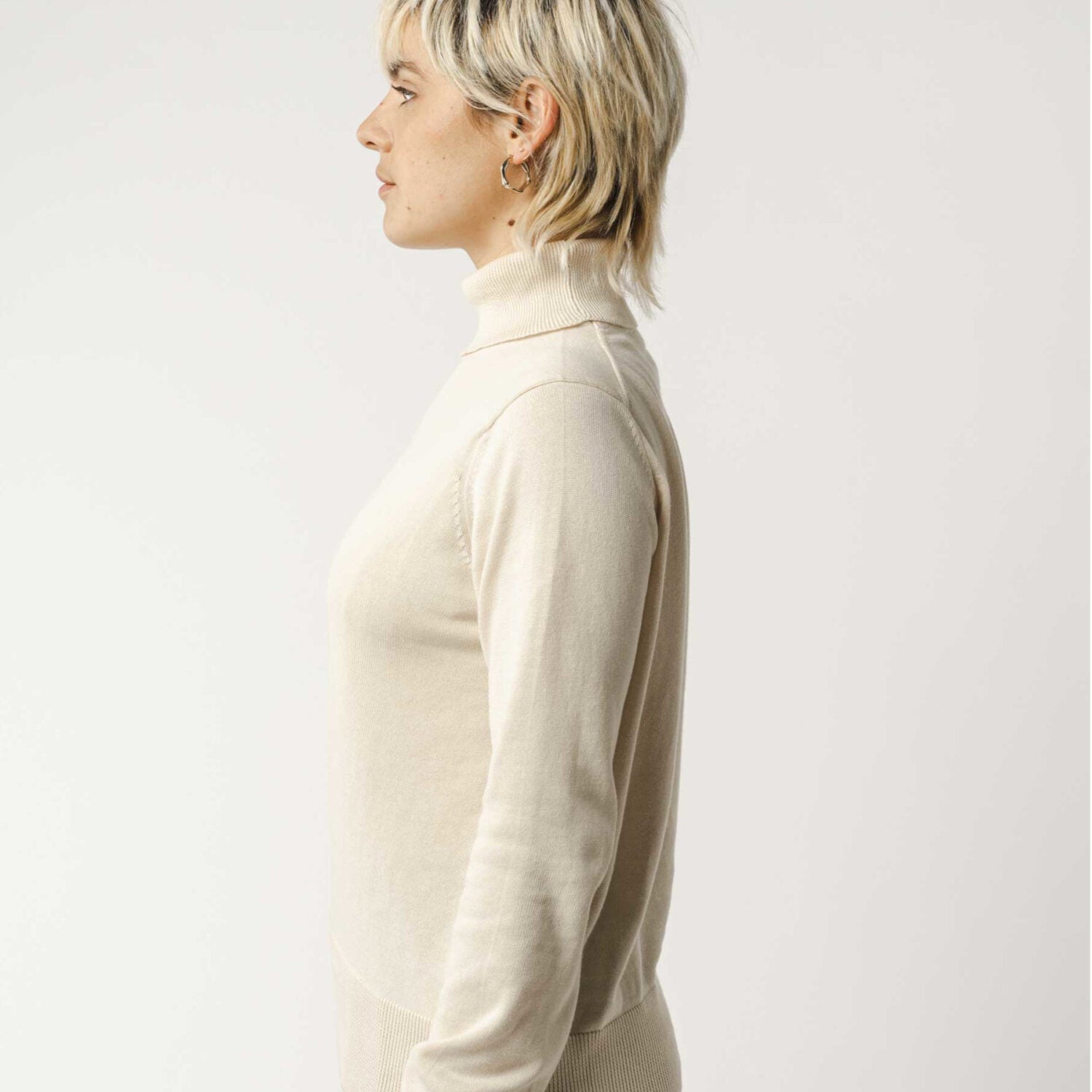 MELA Feinstrick Rollkragenpullover "MAYURA" - Dritte Wahl