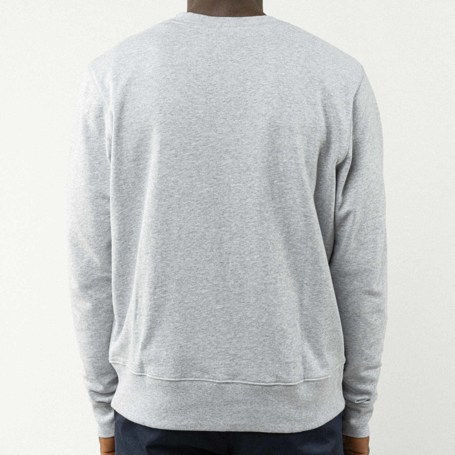 MELA Herren Sweatshirt ADIL - Grau-Melange_3