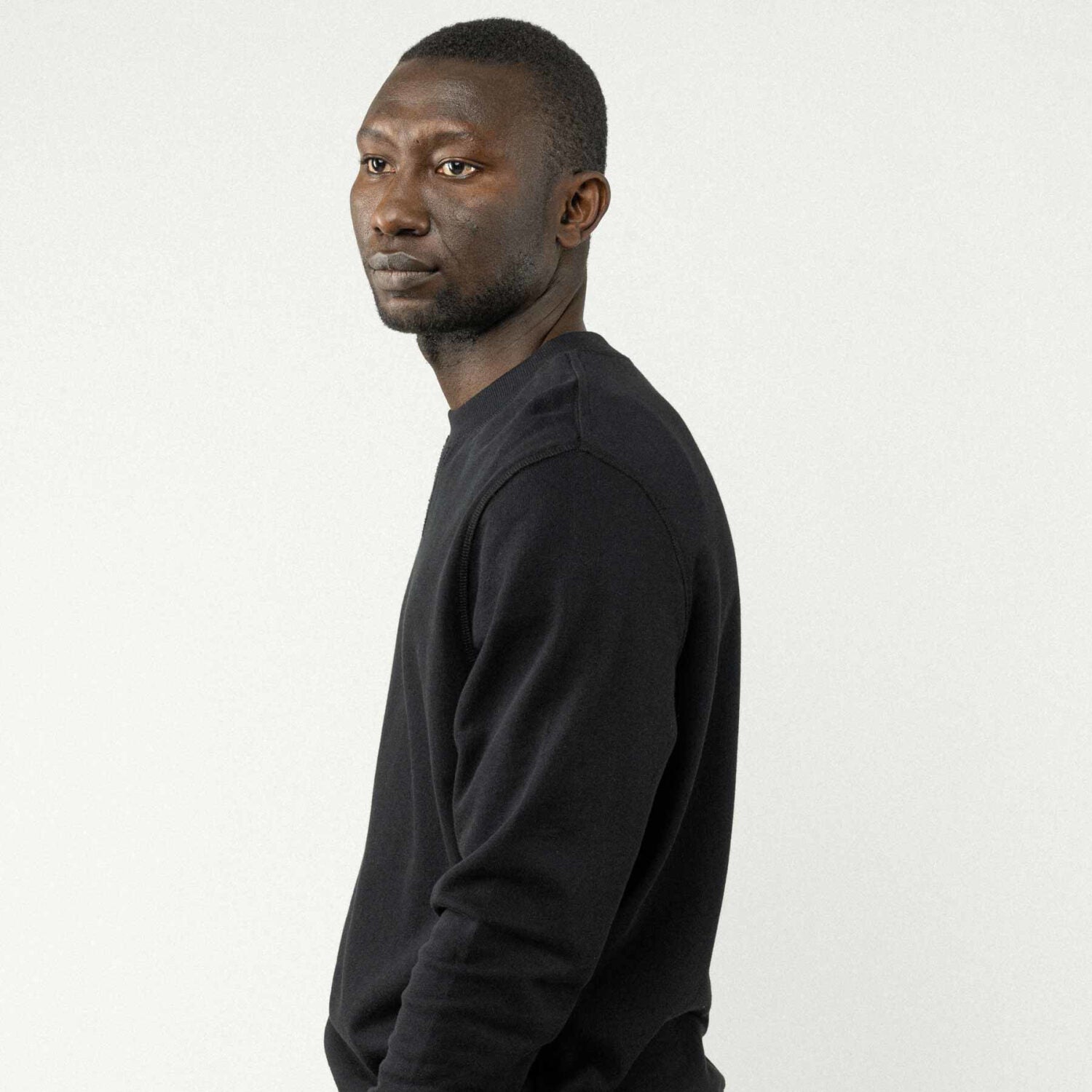 MELA Herren Sweatshirt ADIL - Schwarz_2