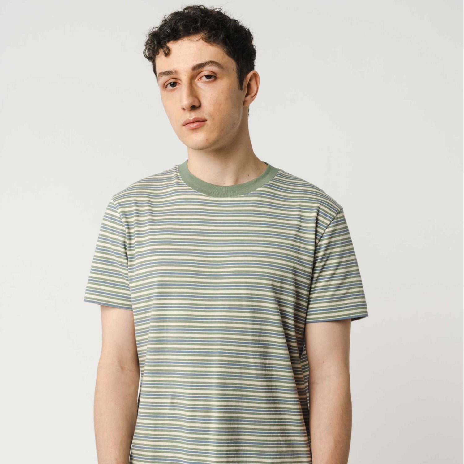 MELA Herren T-Shirt AVAN - multicolor stripes_1