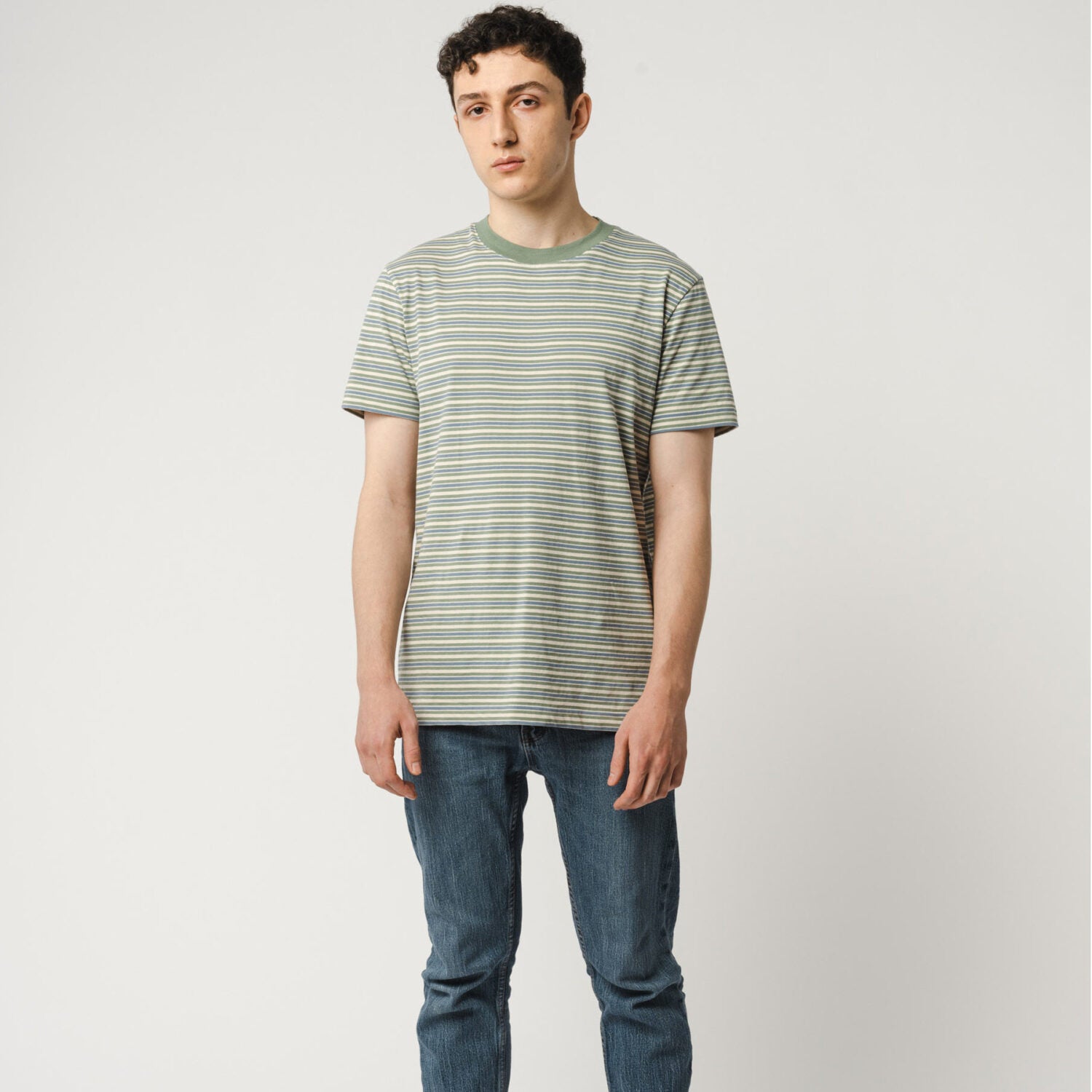 MELA Herren T-Shirt AVAN - multicolor stripes_3
