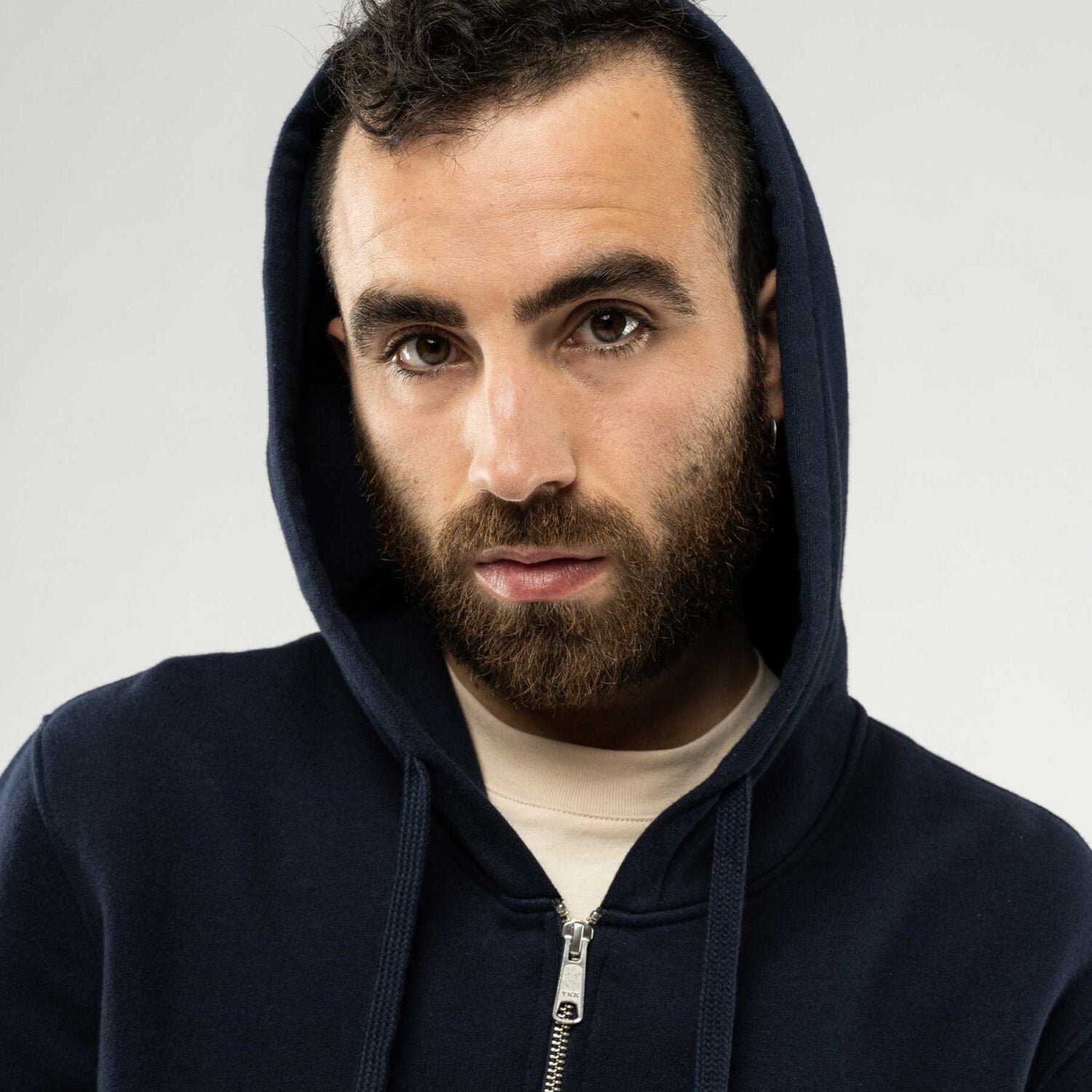 MELA Hoodiejacke mit Reißverschluss "DEVADAS" - navy