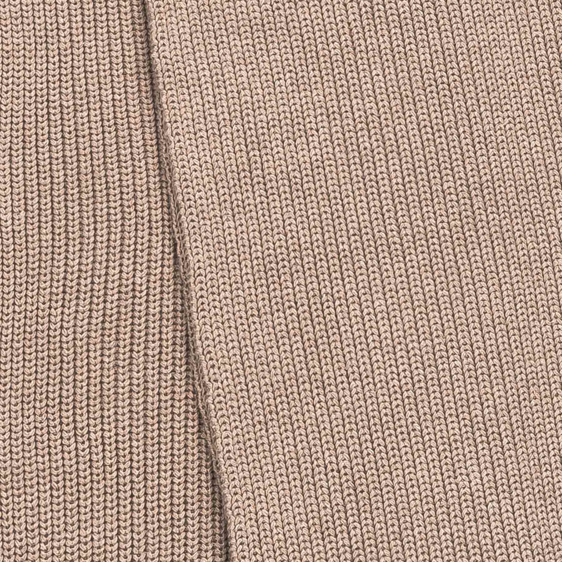 MELA Unisex Rippstrick Schal "NAGNA" - hazel-melange