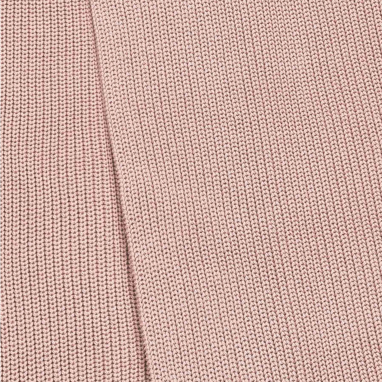 MELA Unisex Rippstrick Schal "NAGNA" - rose
