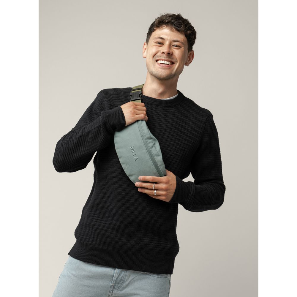 MELAWEAR Bauchtasche Petrol