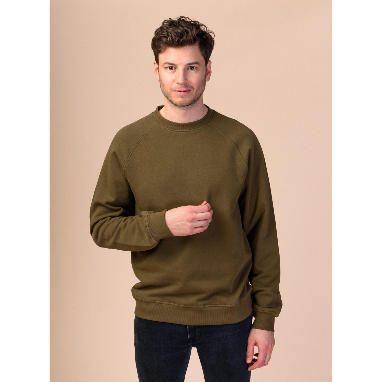 MELAWEAR Herren Sweatshirt "BALU" Grau Melange M