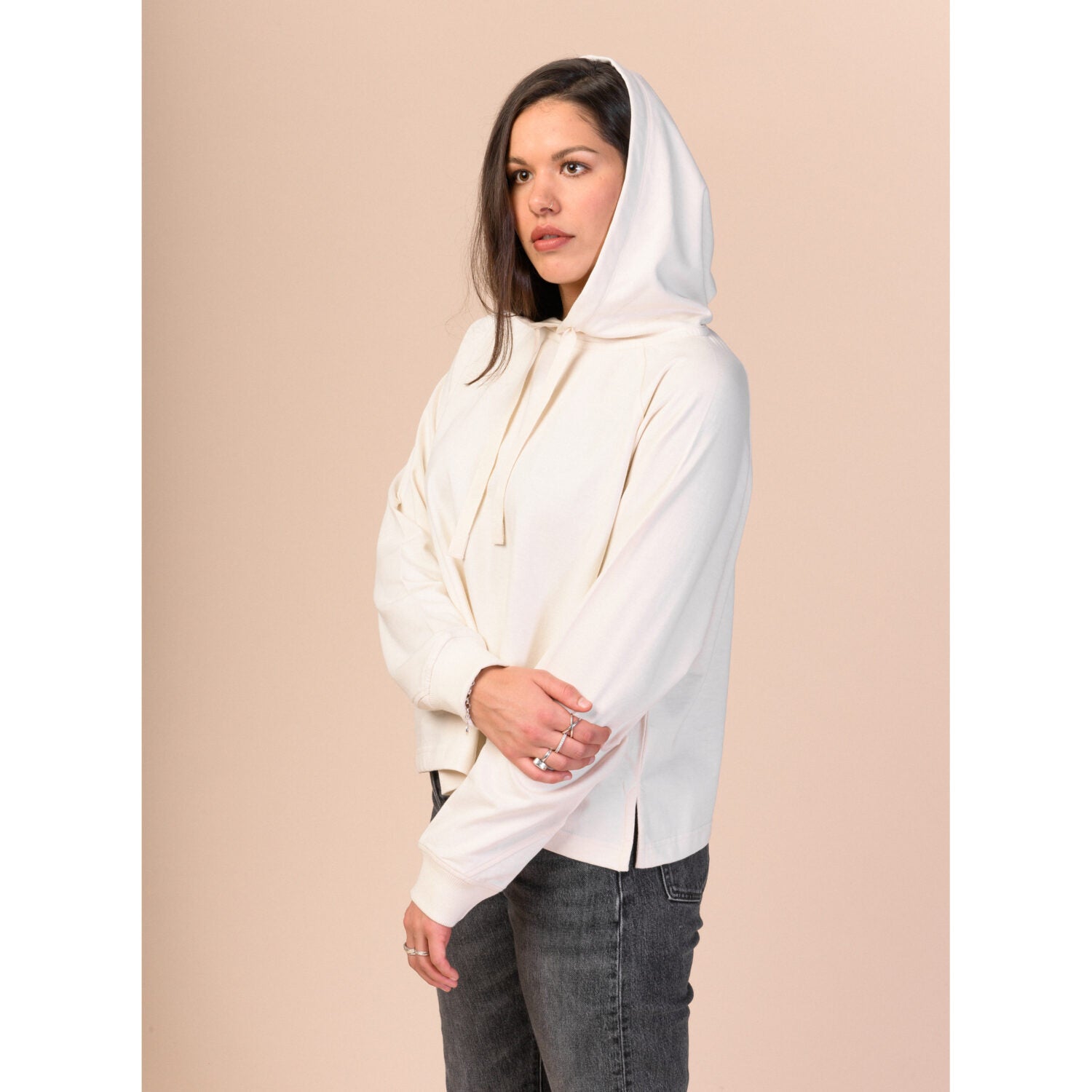 MELAWEAR Hoodie "Devi" Cream M