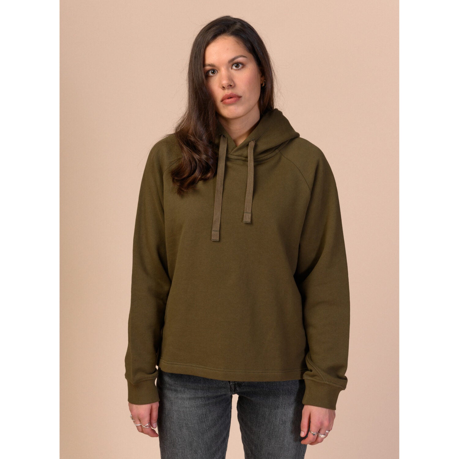 MELAWEAR Hoodie "Devi" Khaki M
