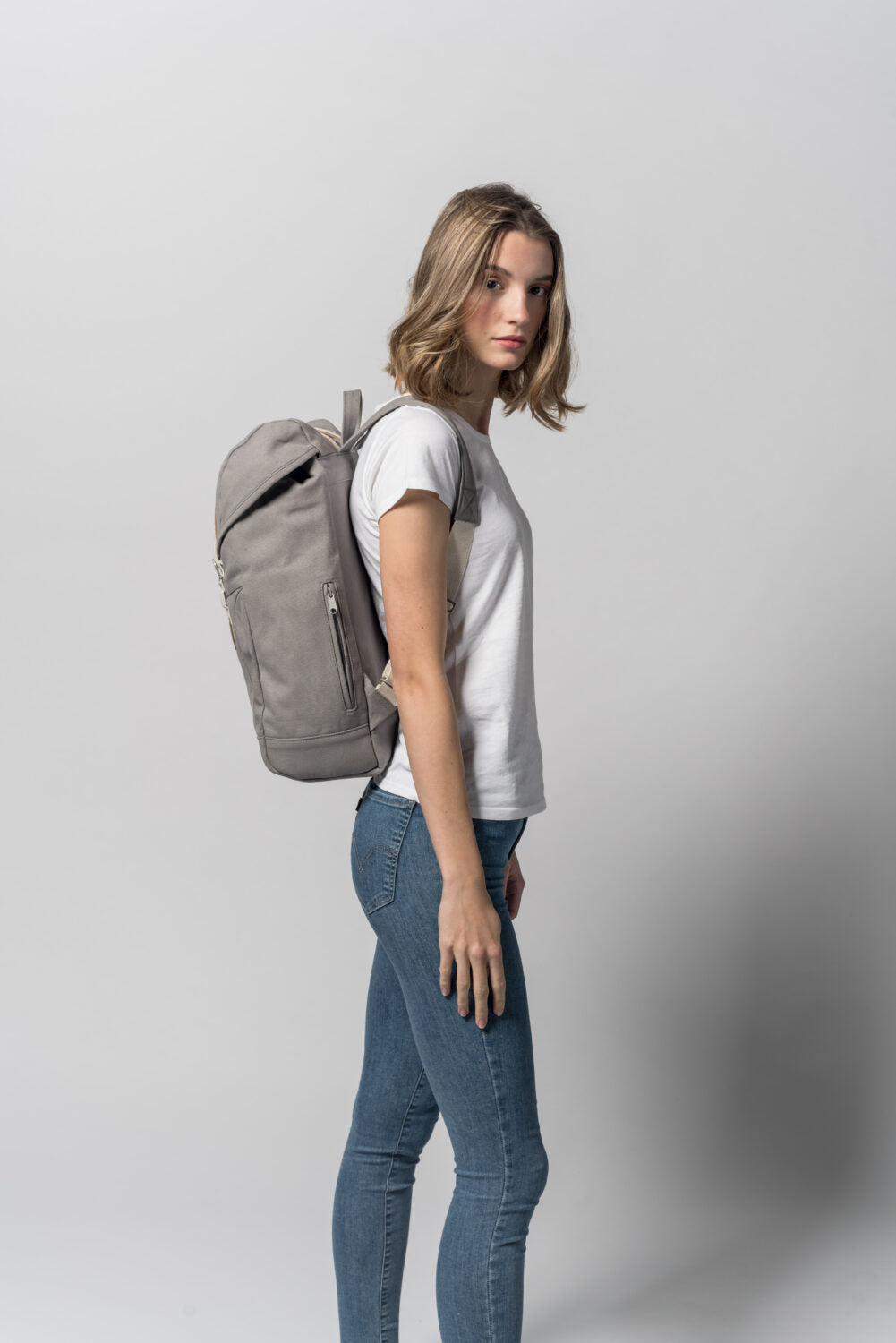 MELAWEAR Rucksack "MELA V" grau