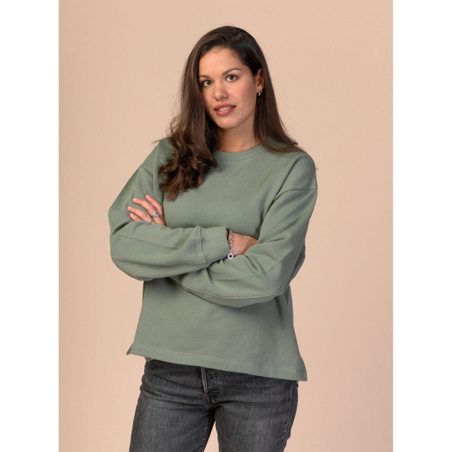 MELAWEAR Sweatshirt "Jaya" Rust M