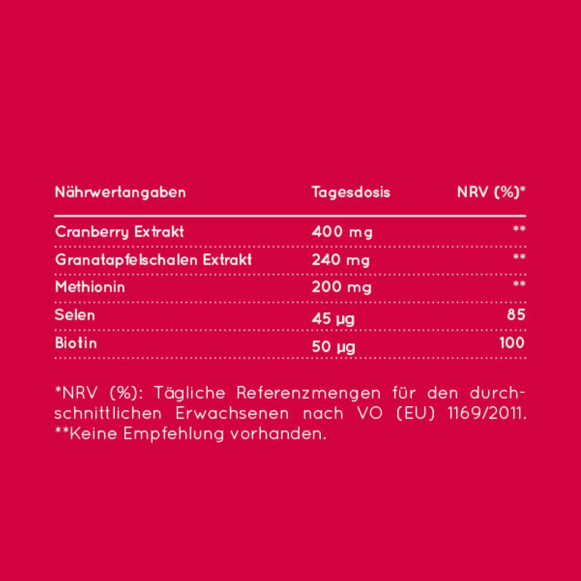 MYLILY Blasenkraft Cranberry, Selen + Granatapfel (3)