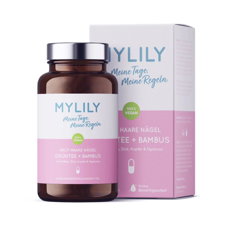 MYLILY Haut Haare Nägel Grüntee + Bambus