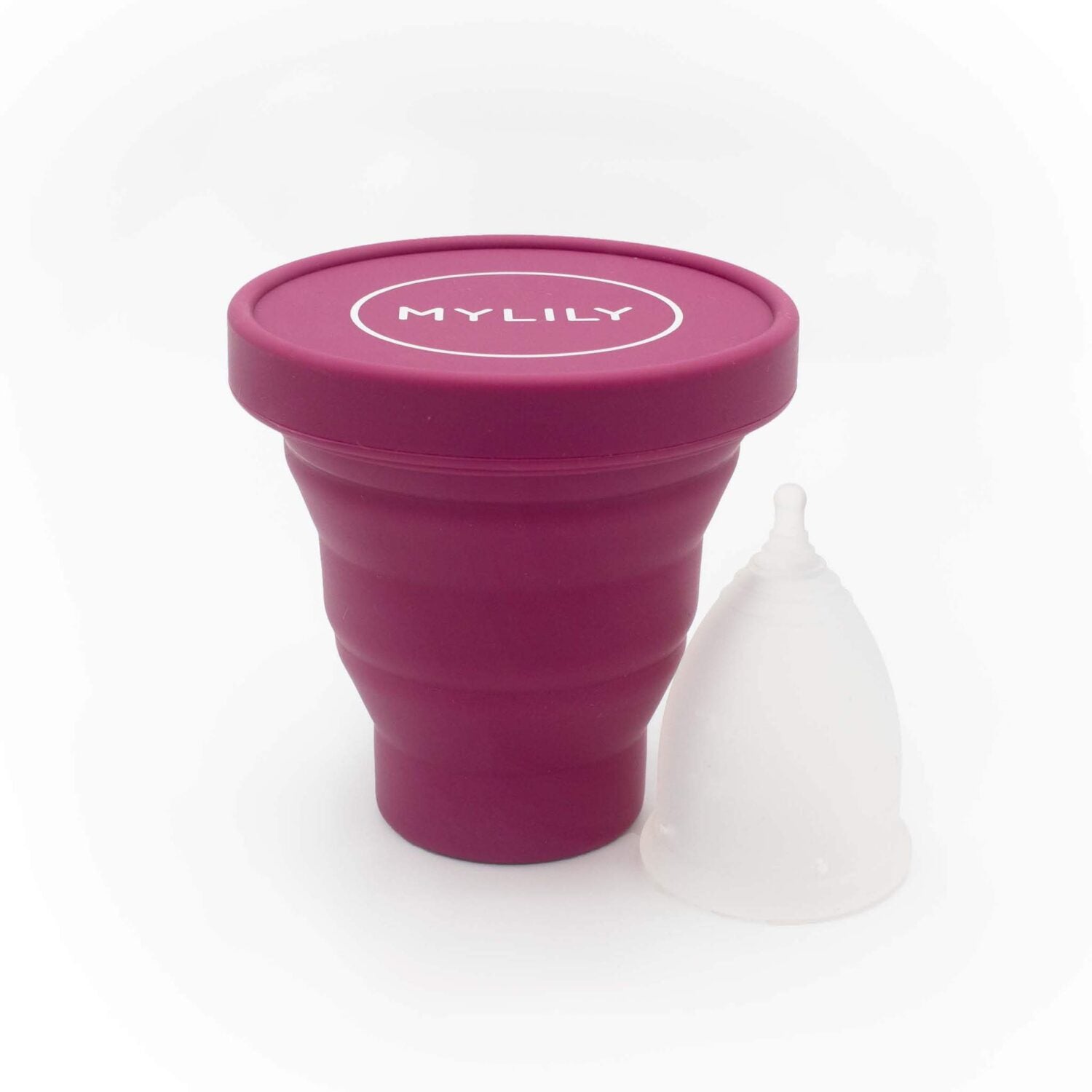 MYLILY Menstruationstassen-Case beere (4)