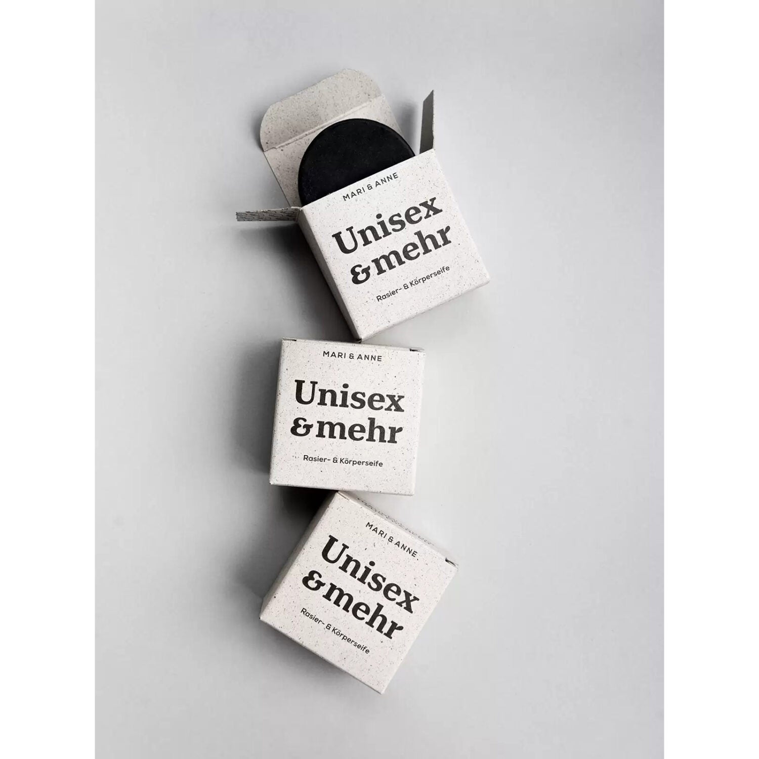 MARI&ANNE Rasierseife ohne Dose "Unisex und Mehr"