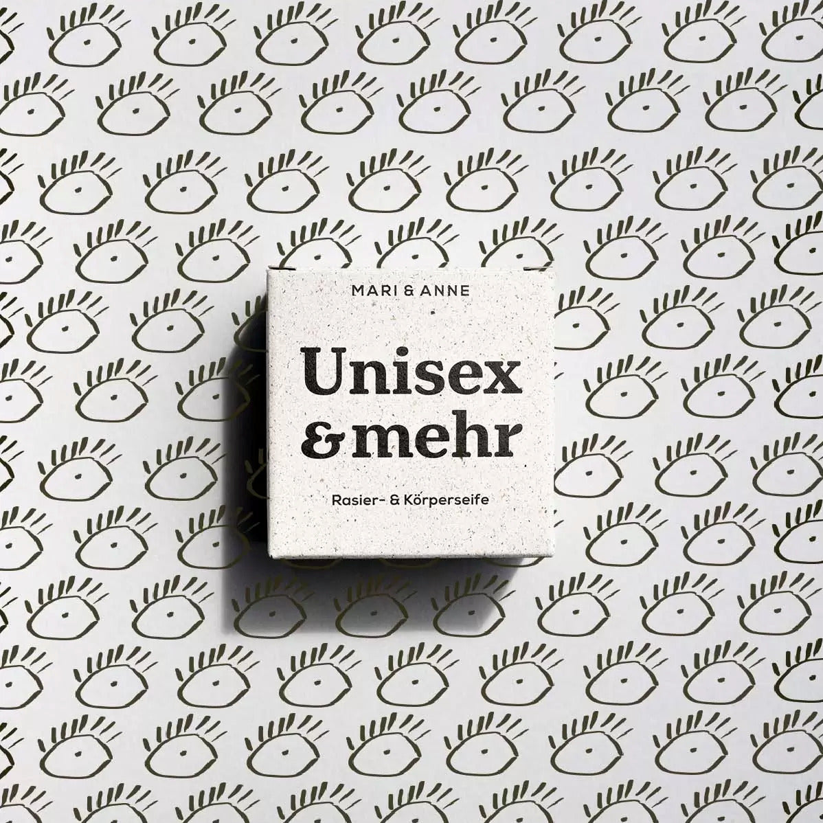 MARI&ANNE Rasierseife mit Dose "Unisex und Mehr" 80g