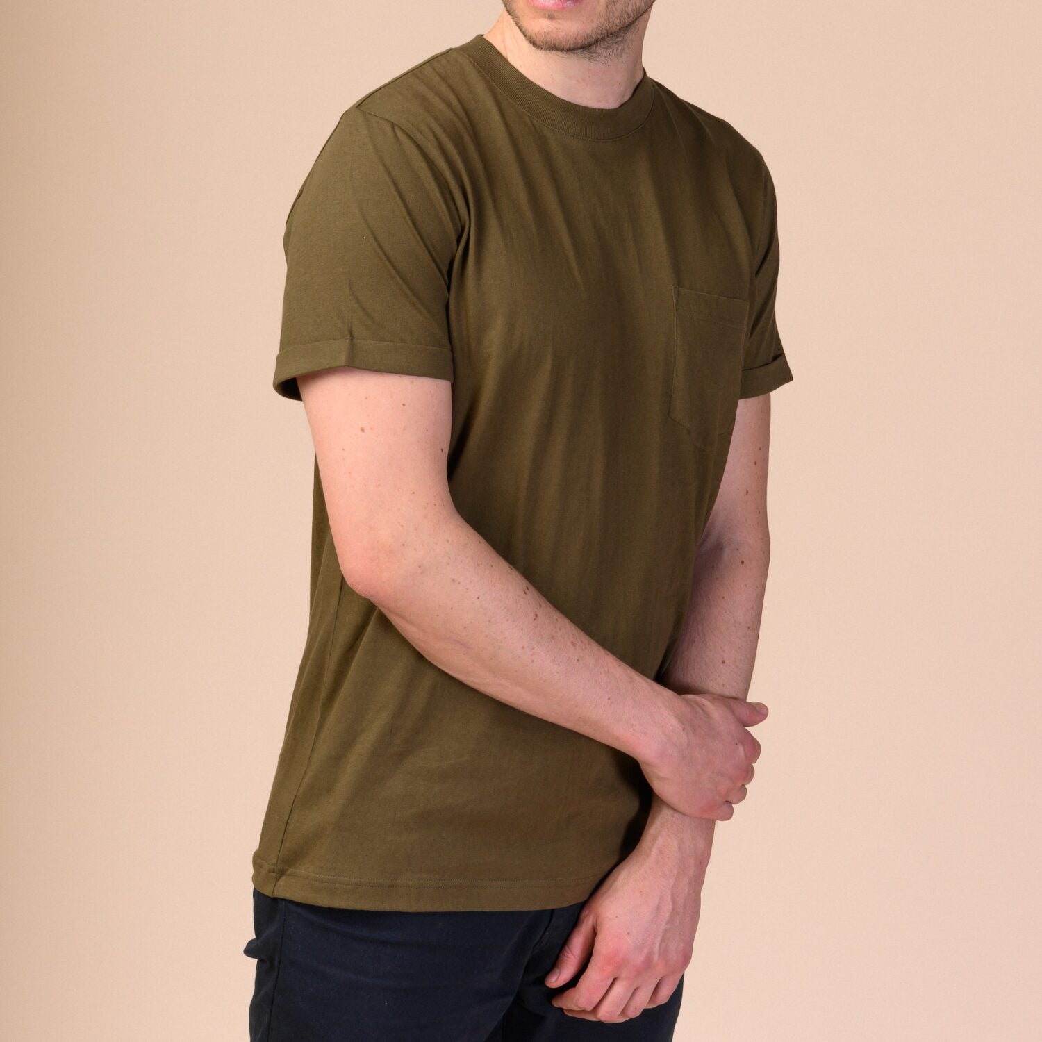 MELAWEAR Herren T-Shirt "Liem" Khaki M