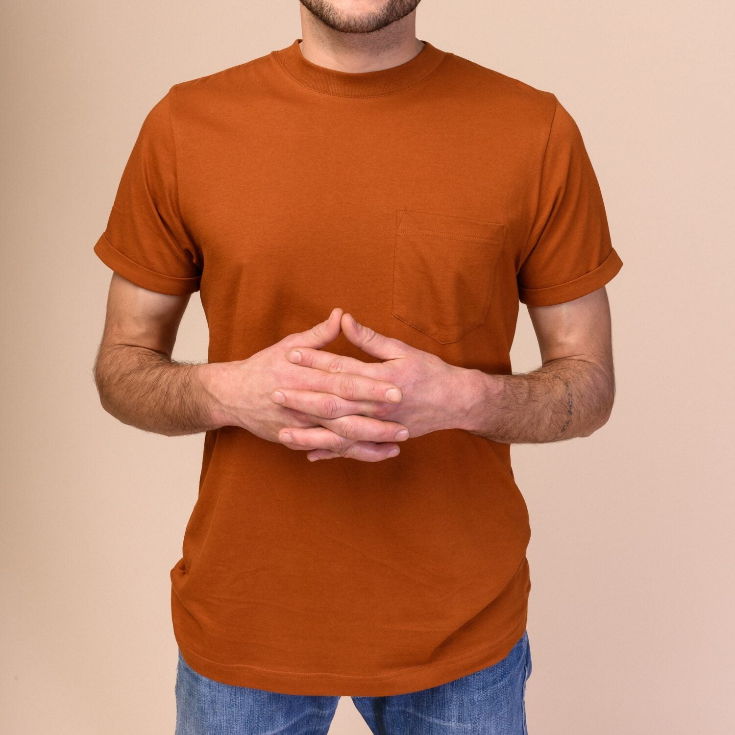 MELAWEAR Herren T-Shirt "Liem" Rust M