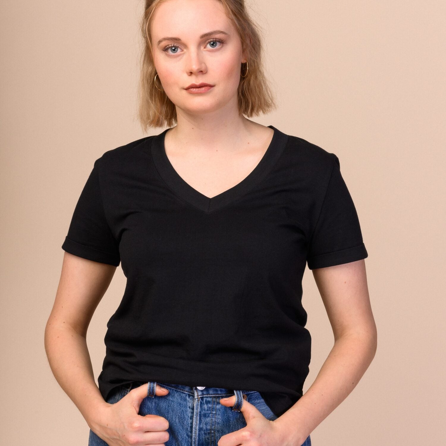 MELA Damen T-Shirt "PRIA" Schwarz
