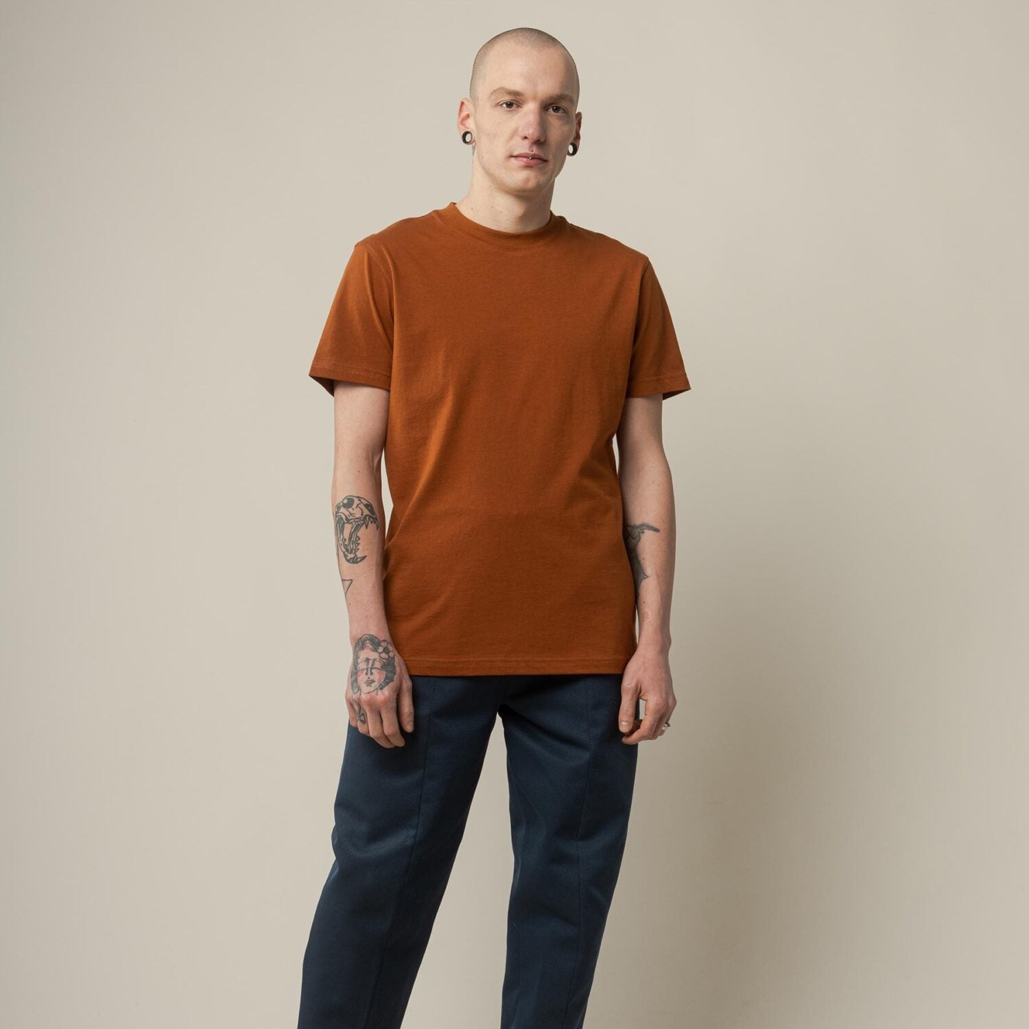 MELA Herren T-Shirt "AVAN" - Rust