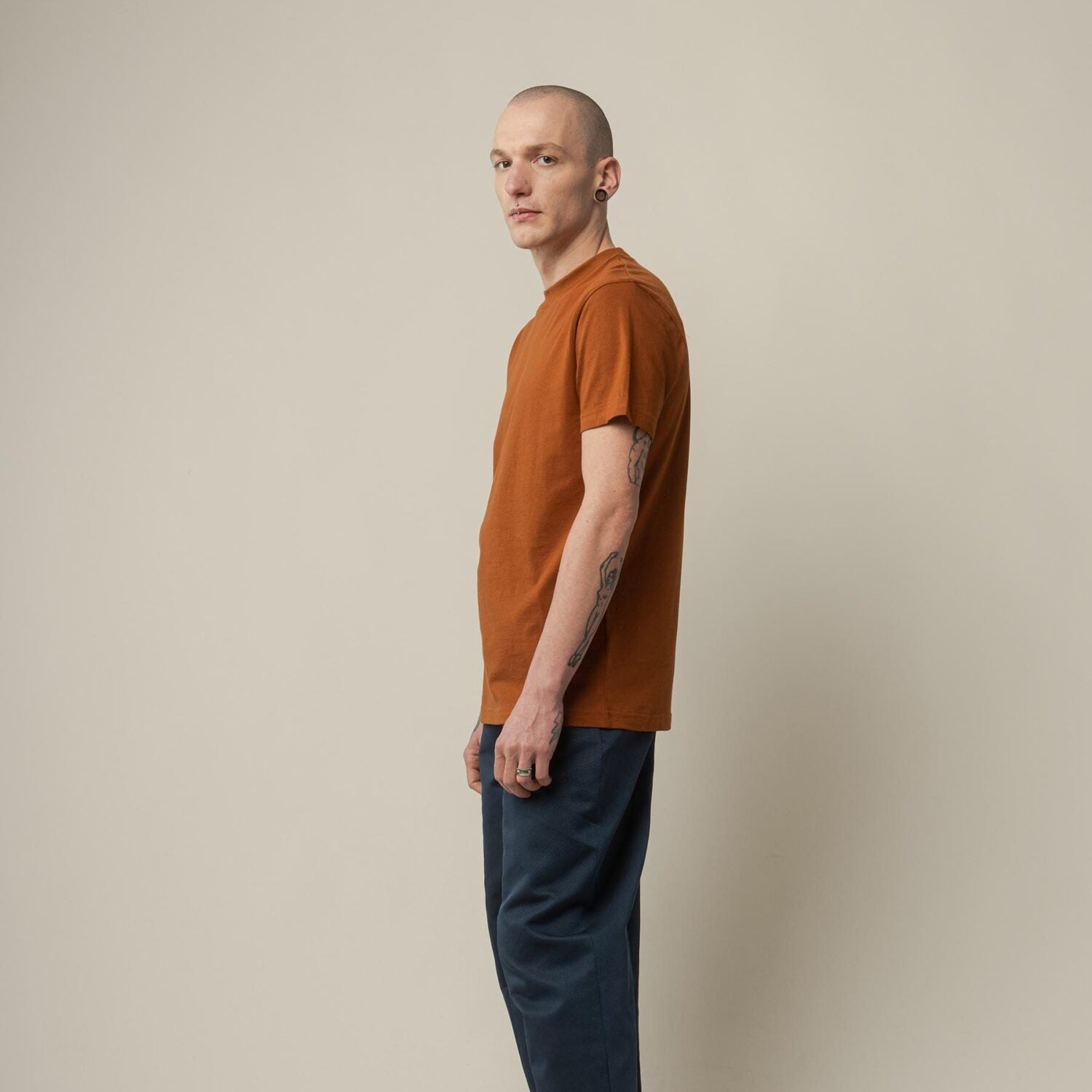MELA Herren T-Shirt "AVAN" - Rust