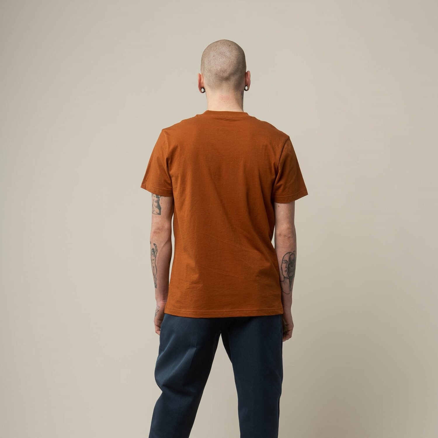 MELA Herren T-Shirt "AVAN" - Rust