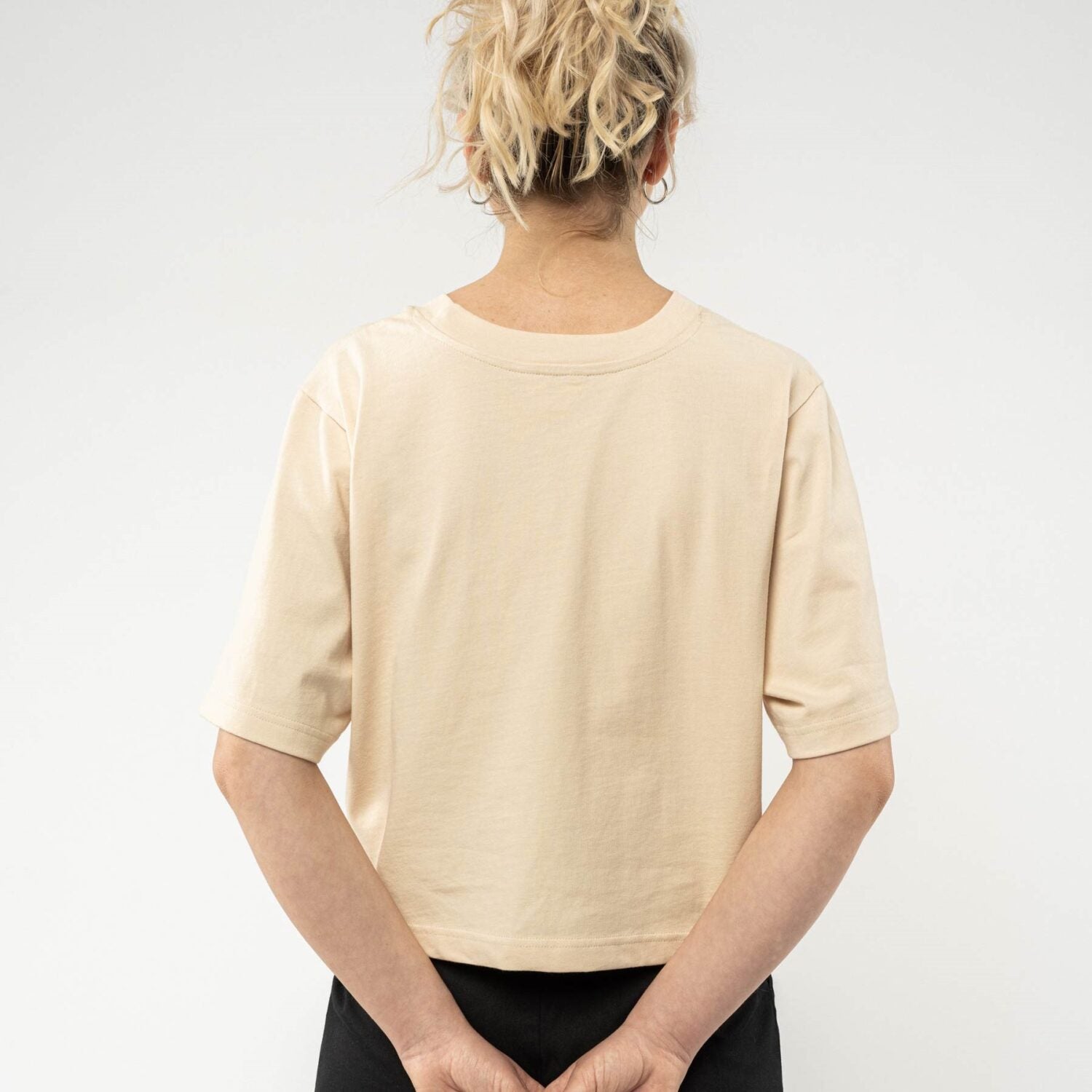 MELA Damen Cropped T-Shirt "JANDRA"