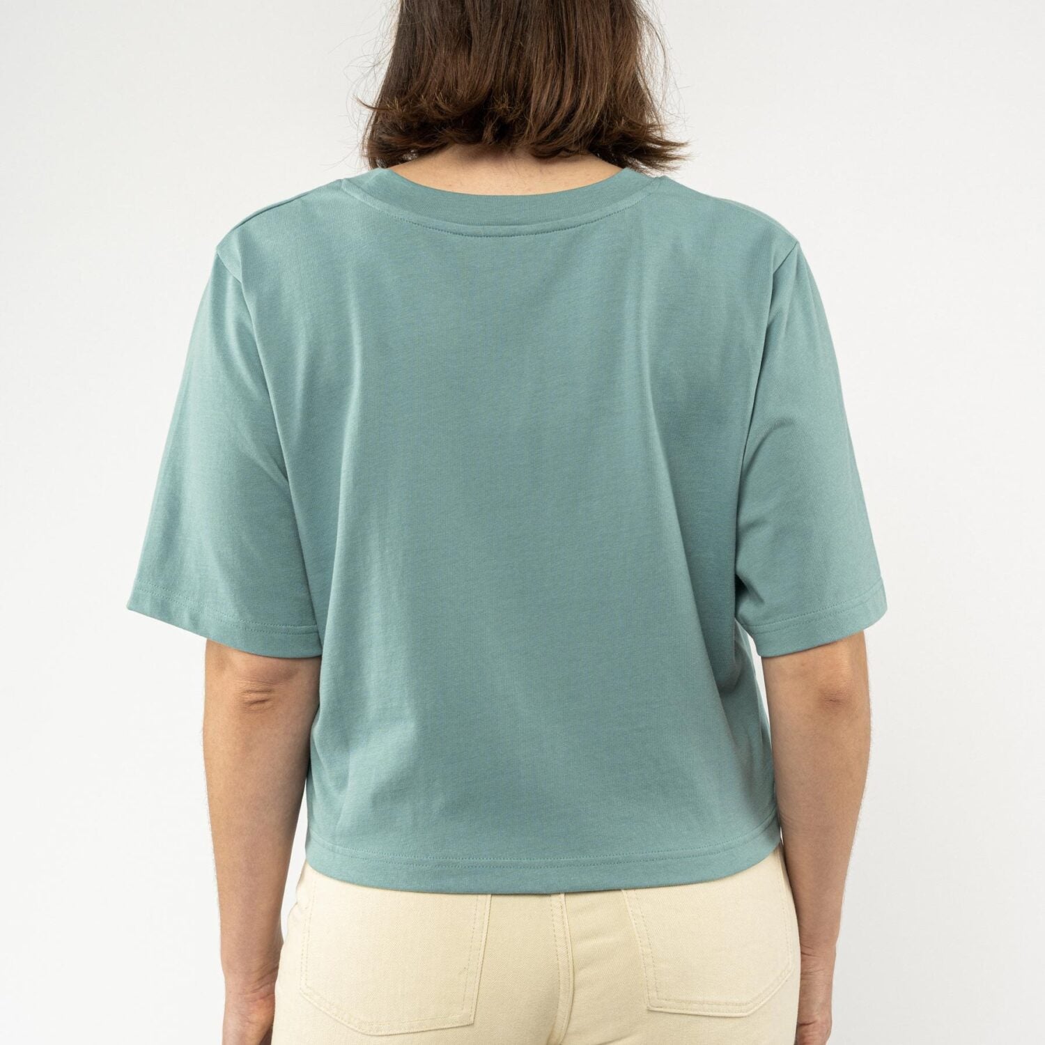 MELA Damen Cropped T-Shirt "JANDRA"