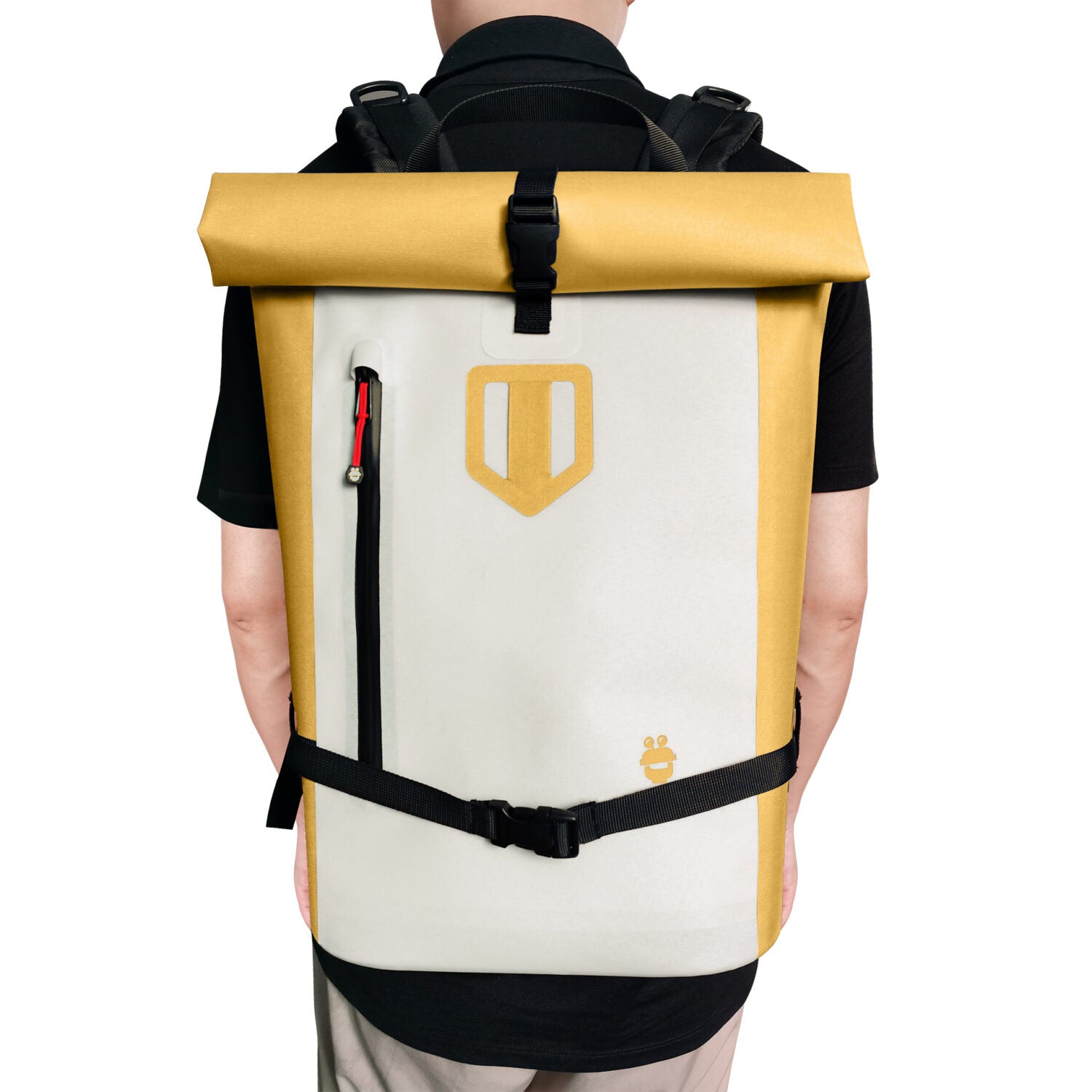 MONSTERANDO Wasserdichter Roll-Top-Rucksack