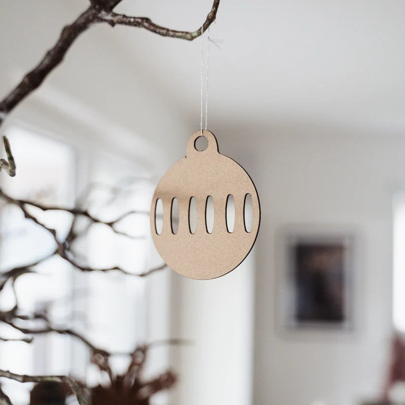 NANIBA Weihnachtsanhänger Kugel
