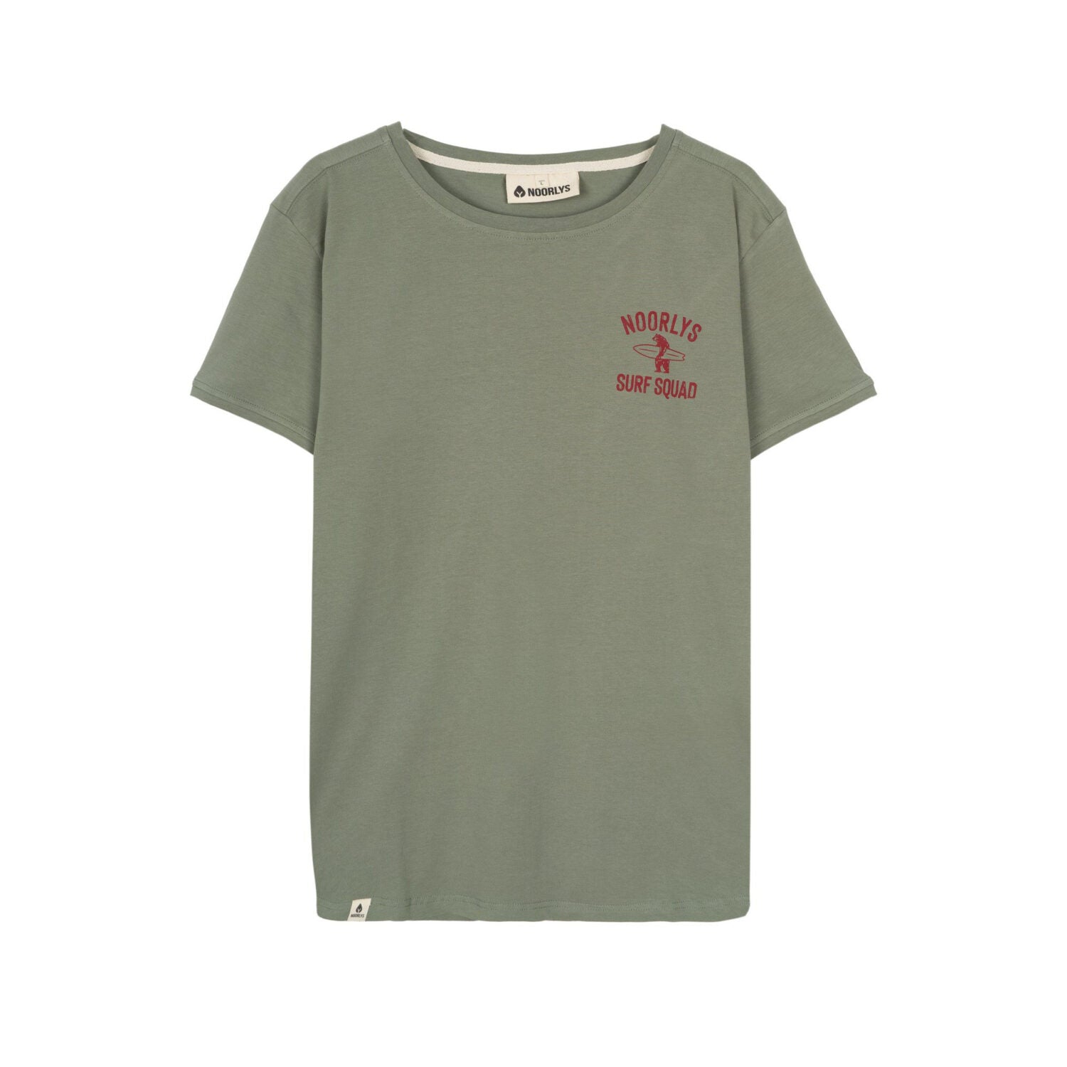 Noorlys Organic Unisex T-Shirt "BAAR" - Laurel Oak