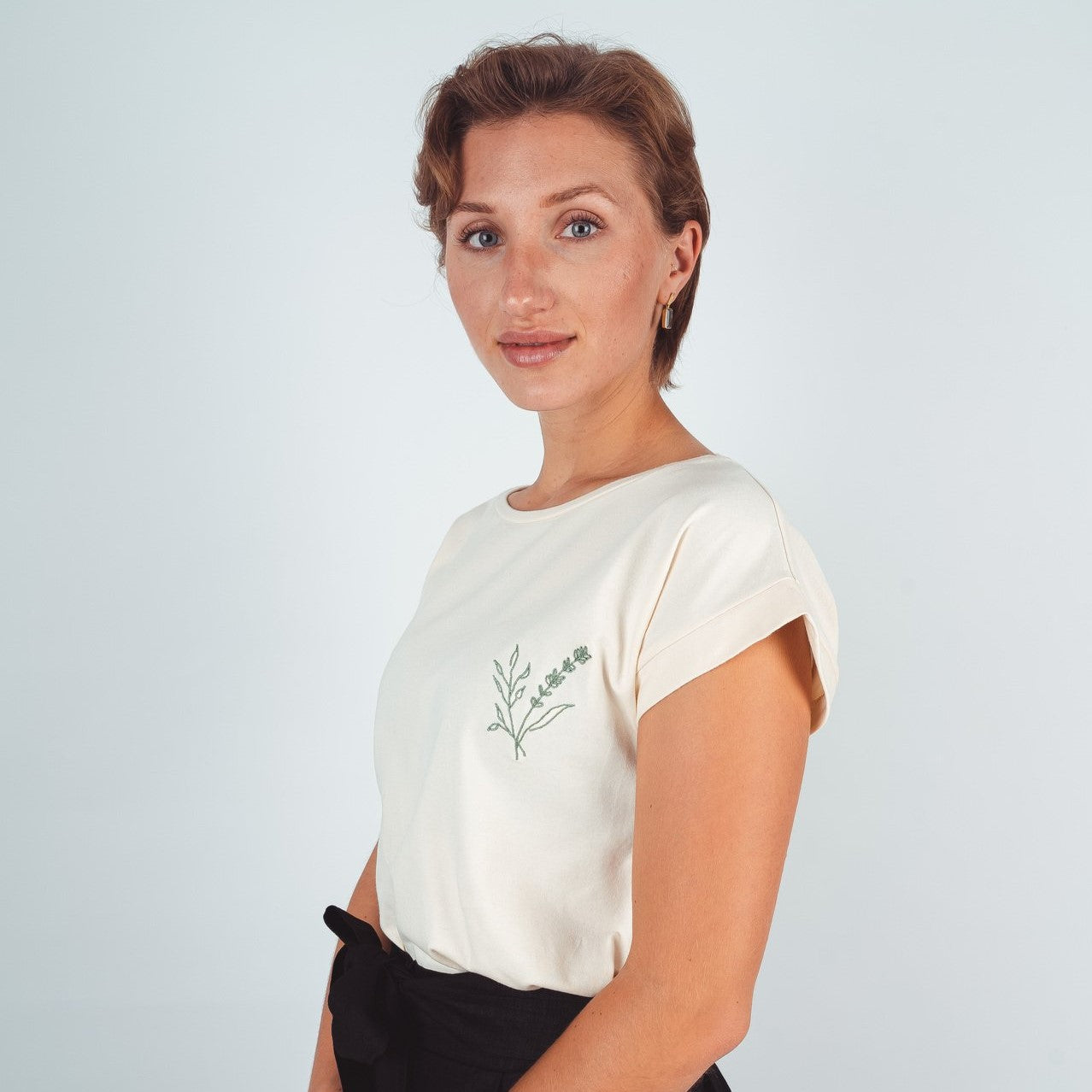 Noorlys Damen T-Shirt "IBEN" - Pearled Ivory
