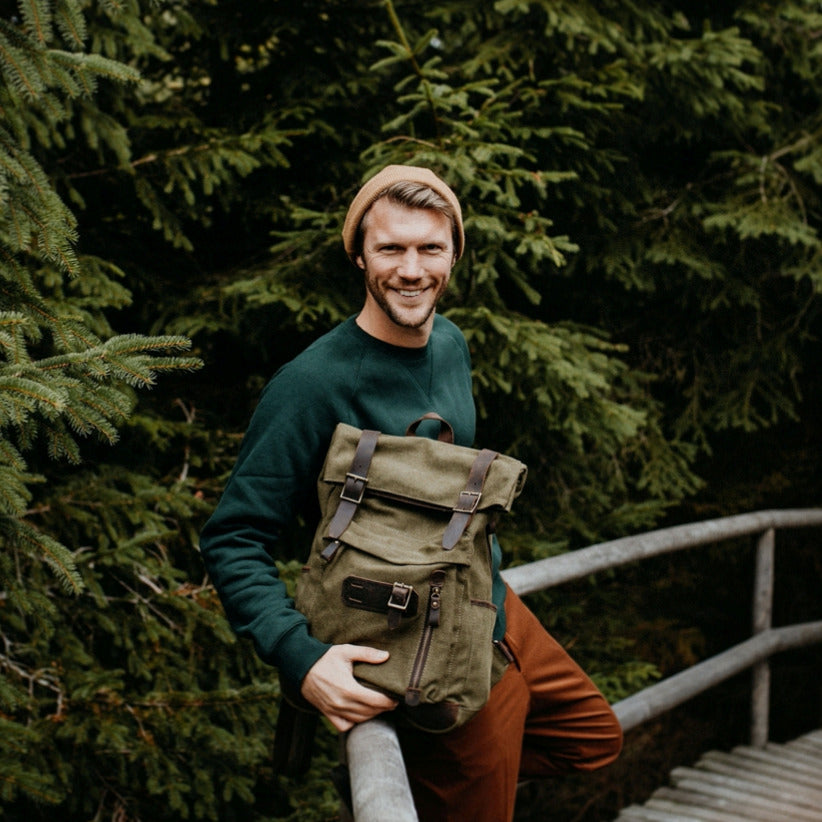 NORDLICHT Rucksack "YVA" - Grün