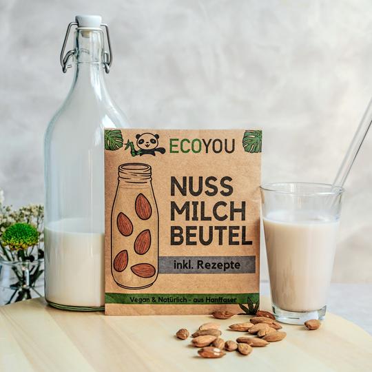 EcoYou Nussmilchbeutel aus Hanf