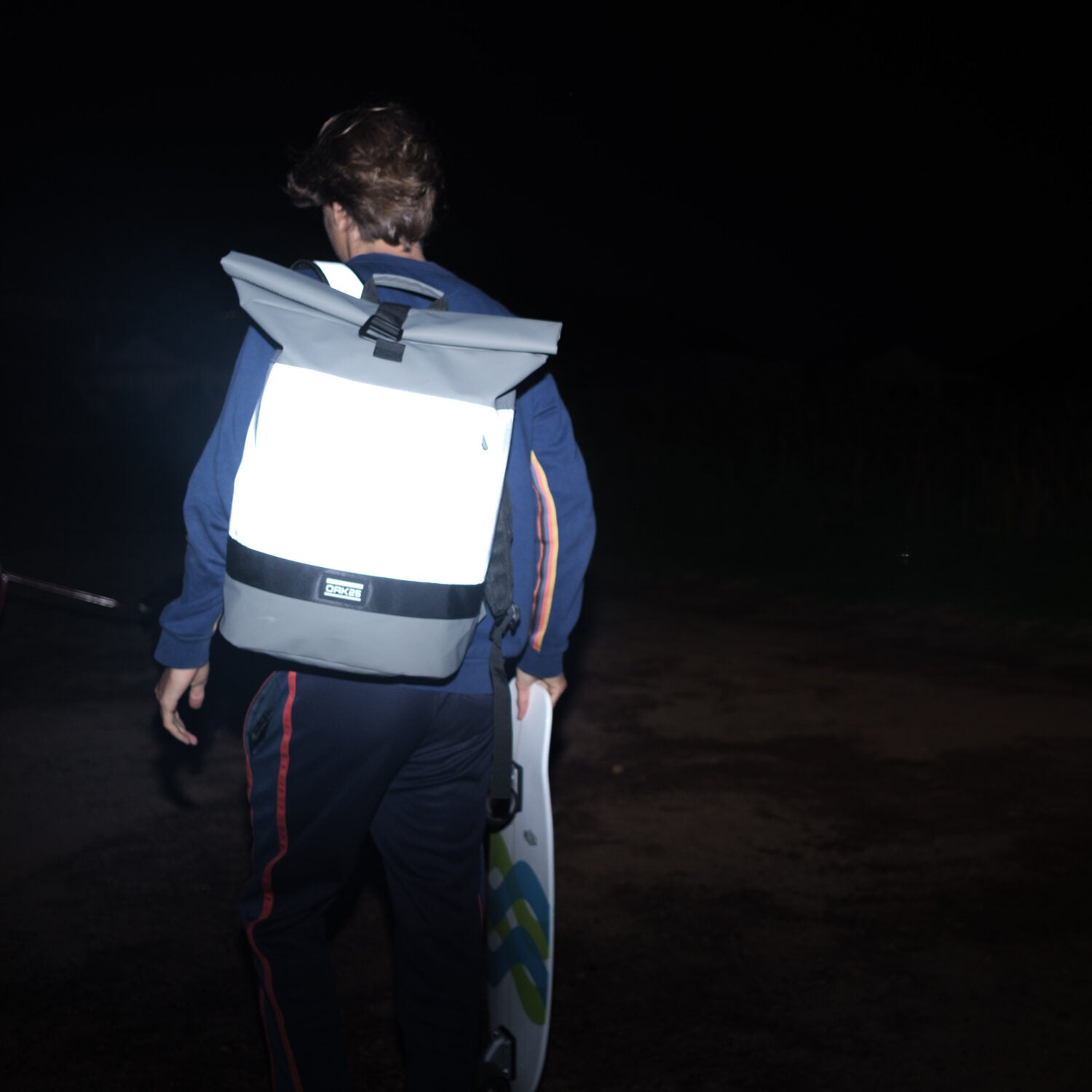 OAK25 reflektierender Rucksack "Reflective Rolltop"
