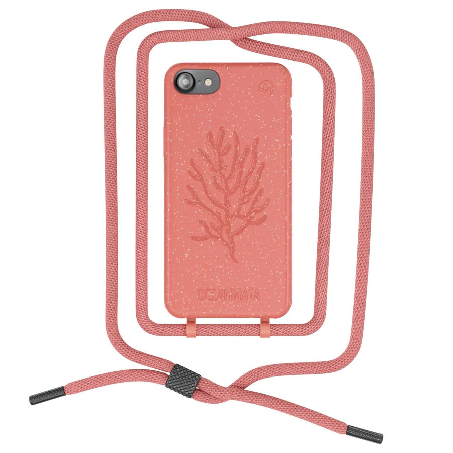 OCEANMATA Biologische Apple iPhone Connect Hülle "Coral Edition" 6 6S 7 8 SE(2020) SE(2022)