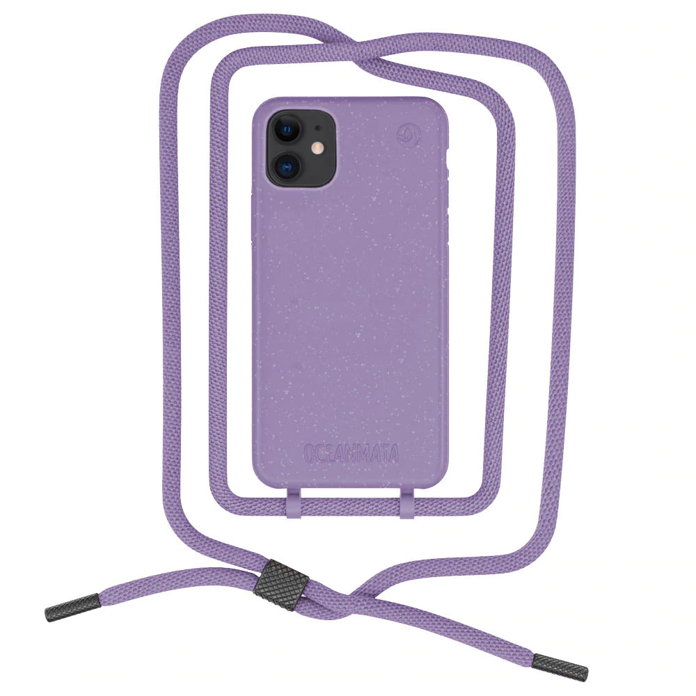 OCEANMATA Biologische Apple iPhone Connect Hülle "Flieder Edition" 11